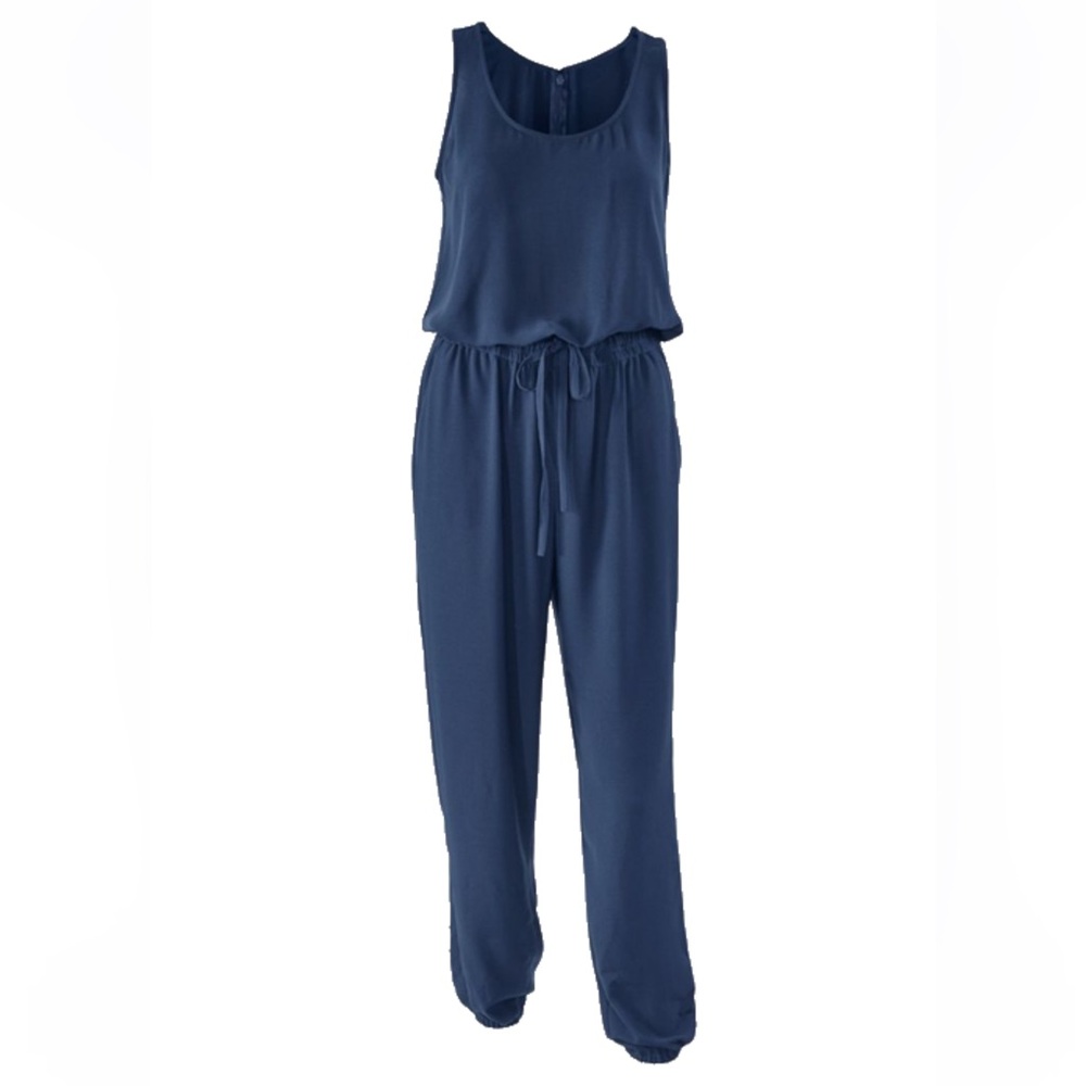CAbi • French Navy Jumpsuit